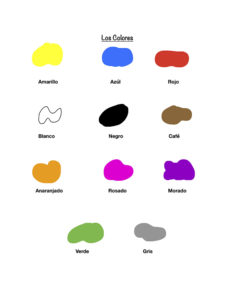 Vocabulary – Colors | Learning Spanish with Johanna